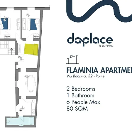Daplace - Flaminia Апартаменты Рим